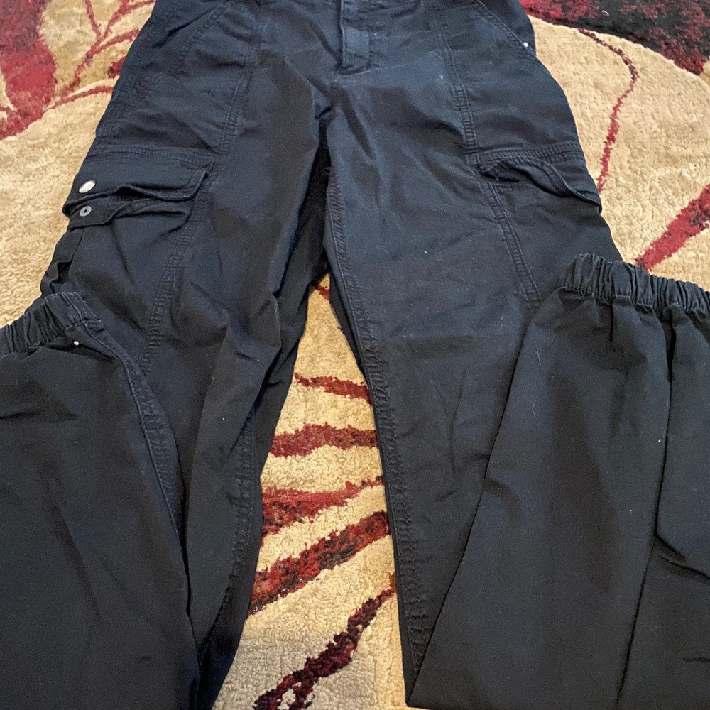 Khaki Bubble pants from Garage